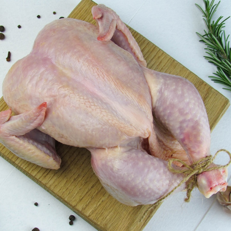 Whole chicken, cut up